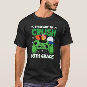 Ich bin bereit, die zehnte Stufe wieder zurück ins T-Shirt