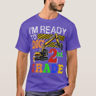 Ich bin bereit, die zweite Klasse wieder zum Schul T-Shirt
