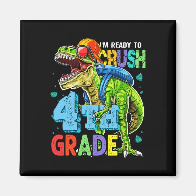 Ich bin bereit, Dinosaurier der 4. Klasse nach Sch Magnet (Vorne)