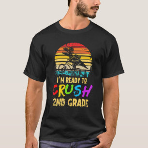 Ich bin bereit, Dinosaurier der zweiten Klasse nac T-Shirt