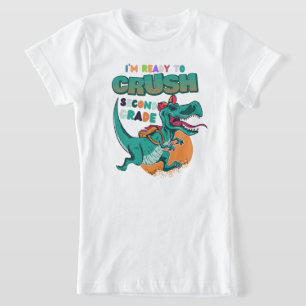 Ich bin bereit, Dinosaurier der zweiten Klasse wie T-Shirt