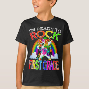 Ich bin bereit, einen Regenbogen der ersten Klasse T-Shirt