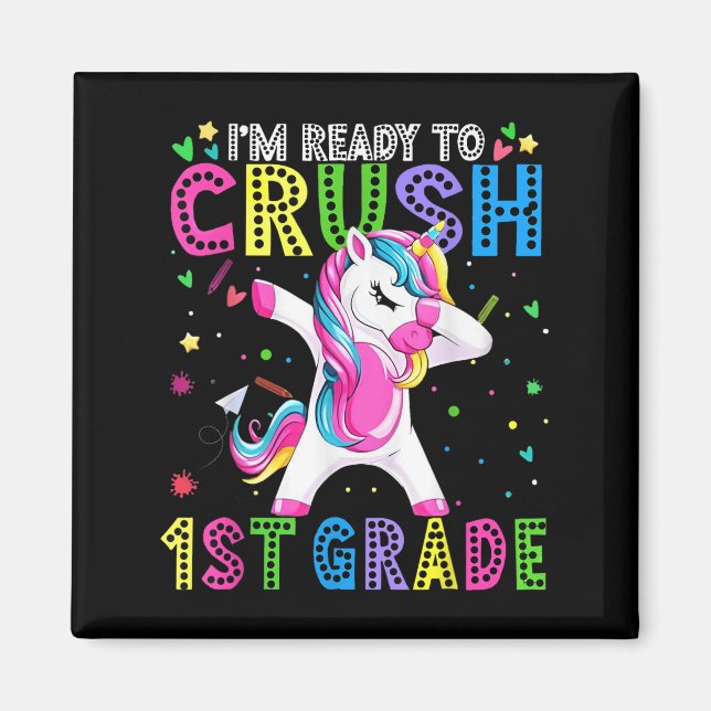 Ich bin bereit für den ersten Schulabschluss Magnet