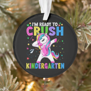 Ich bin bereit für den Kindergarten Zurück zur Sch Ornament