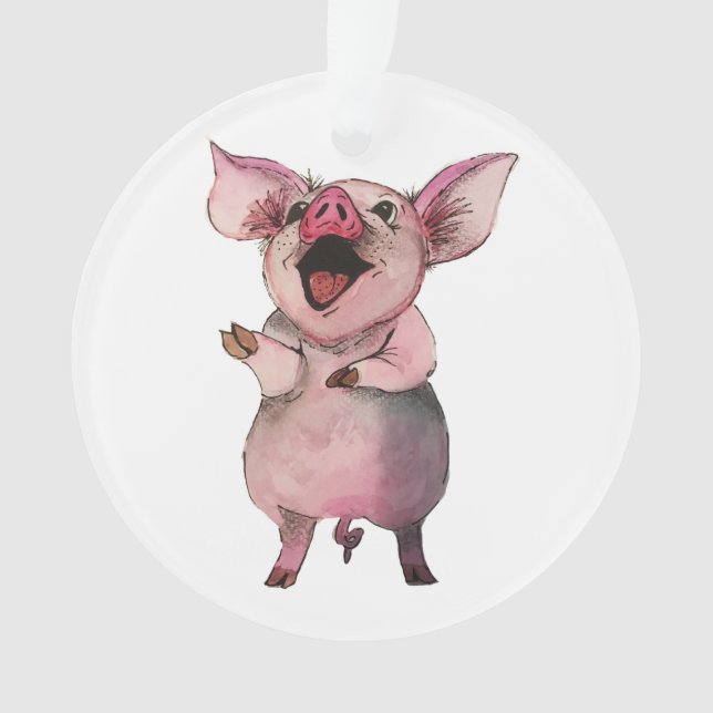 Ich bin bereit für die Ferien, oder? Ornament (Vorderseite)