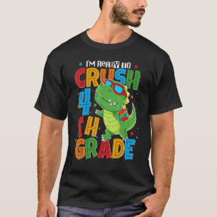 Ich bin bereit für Jungs der vierten Klasse, die D T-Shirt