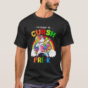Ich bin bereit, Geschenke für Einhorn-Dabbing vor T-Shirt