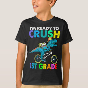 Ich bin bereit, Jungen der ersten Klasse wieder in T-Shirt