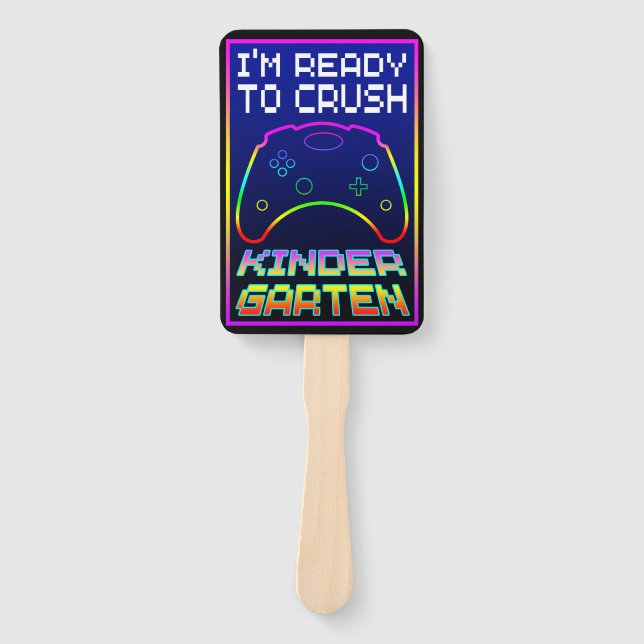 ICH BIN BEREIT, KINDER GARTEN ZU KRUSTIEREN FÄCHER (Vorderseite)