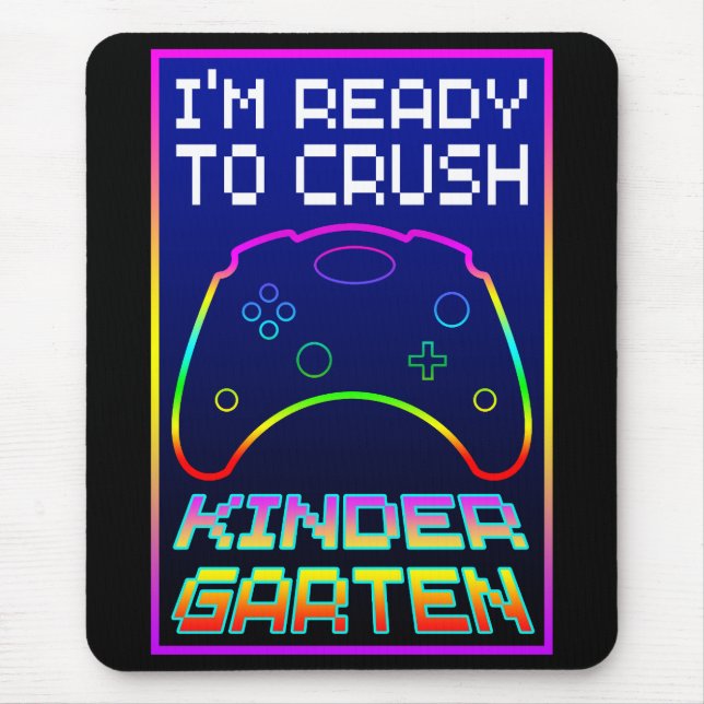 ICH BIN BEREIT, KINDER GARTEN ZU KRUSTIEREN MOUSEPAD (Vorne)