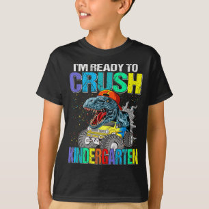 Ich bin bereit, Kindergartenjungen nach Schoo zurü T-Shirt