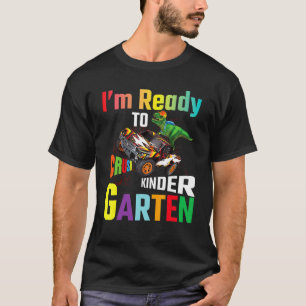Ich bin bereit, Kindergartenkids ab dem ersten Tag T-Shirt
