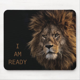 ICH BIN BEREIT - Lion Mousepad
