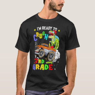 Ich bin bereit, Monster Truck Dinosau der dritten T-Shirt