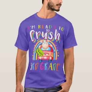 Ich bin bereit, Niedliches Schaf der dritten Klass T-Shirt