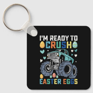 Ich bin bereit, Ostereier Monstertruck zu zerquets Schlüsselanhänger