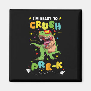 Ich bin bereit, Pre-K T Rex Dinosaurier zurück nac Magnet