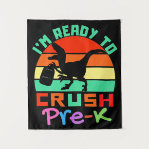 ICH BIN BEREIT, VOR KURZEM - COOL DINOSAUR WANDTEPPICH