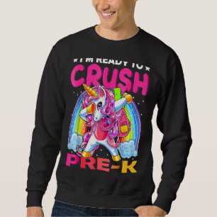 Ich bin bereit, vorkalibrige Einhornkinder zu zerd Sweatshirt