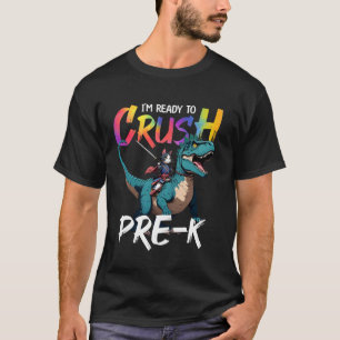 Ich bin bereit, Vorschule zurück zur Schule Ninja- T-Shirt
