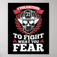 Ich bin bereit zu kämpfen, was Sie fürchten Feuerw