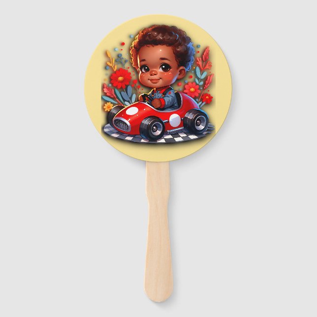 Ich bin bereit zu rennen fächer (Vorderseite)