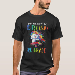 Ich bin bereit zum Crush-3-Grad-Baby Unicorn T-Shirt