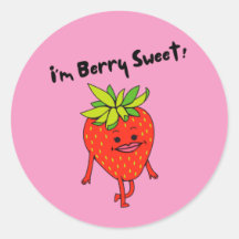 Ich bin Berry Sweet! - Funny Fruit Pun
