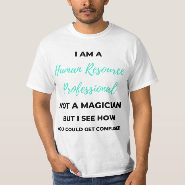 Ich bin Beruflich kein Zauberer2 T-Shirt (Vorderseite)