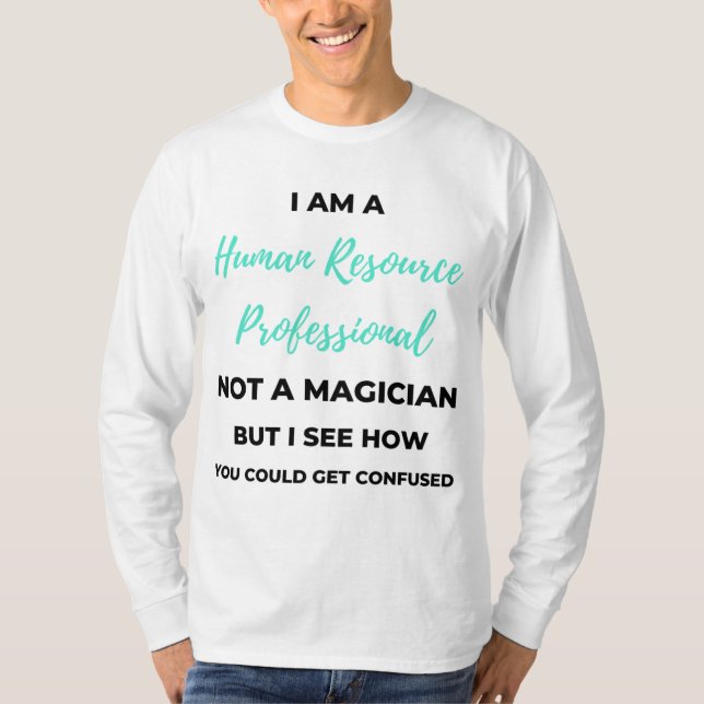 Ich bin Beruflich kein Zauberer2 T-Shirt (Vorderseite)