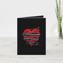 Ich bin besessen von dir - modernes Valentinsgrußk