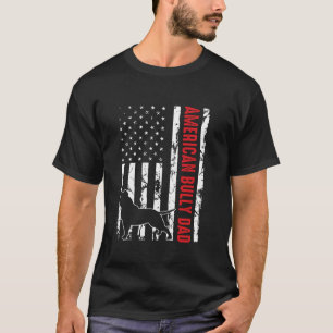Ich bin Besitzer eines Bully Vater Dog American Bu T-Shirt