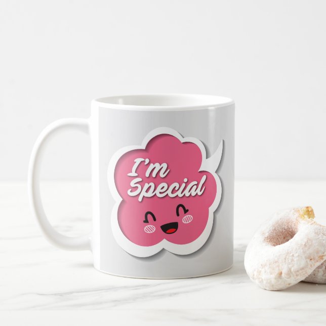 Ich bin besonders kaffeetasse (Mit Donut)