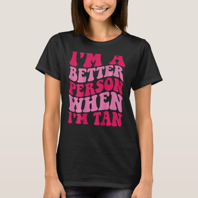 Ich bin besser, wenn ich klein bin T-Shirt (Vorderseite)