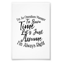 Ich bin Betriebsleiter, um Zeit Retten