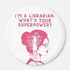 Ich bin Bibliothekarin - Magnet