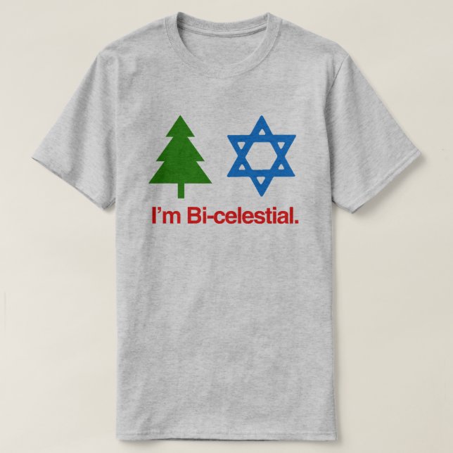 ICH BIN BICELESTIAL T-Shirt (Design vorne)