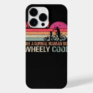 Ich bin Biker Mamaw Fathers Day Wo Cooler Fahrrad iPhone 14 Pro Max Hülle