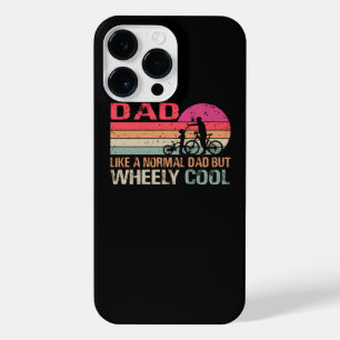 Ich bin Biker Vater Vathers Day Wo Cooler Fahrrad iPhone 14 Pro Max Hülle