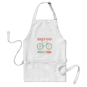 Ich bin Biker Vater Vathers Day Wo Cooler Fahrrad  Schürze