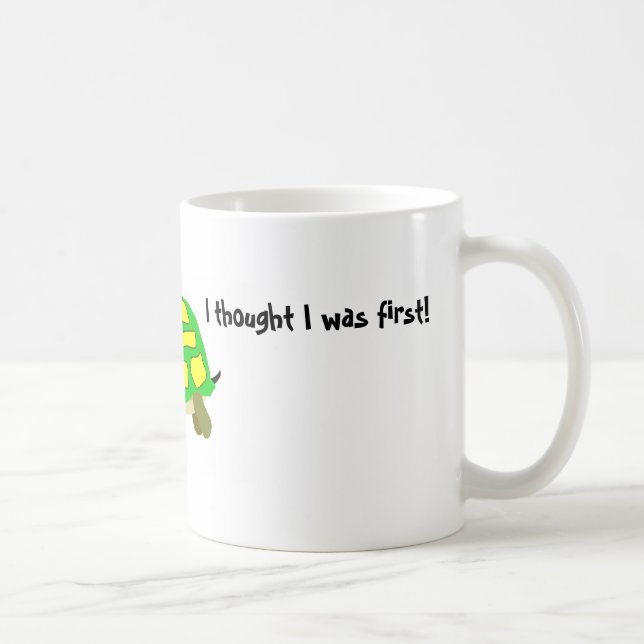 Ich bin bis jetzt hinten kaffeetasse (Rechts)