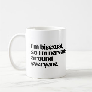 Ich bin bisexuell und nervös um jeden herum kaffeetasse