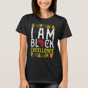 Ich bin Black Excellence African American Black Hi T-Shirt