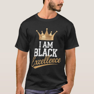 Ich bin Black Excellence Black History Afro Motiva T-Shirt