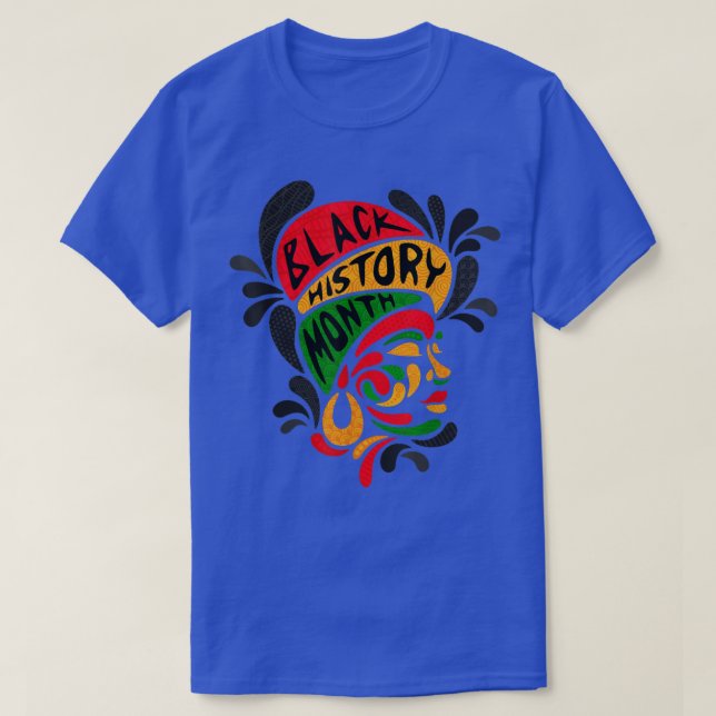 Ich bin Black History Black History Monat & Pride  T-Shirt (Design vorne)