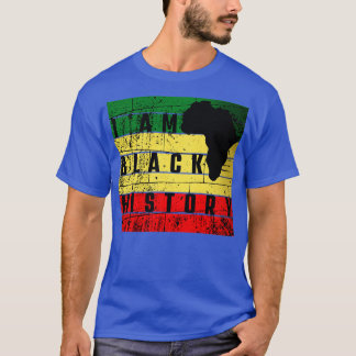 Ich bin Black History Black History Monat T-Shirt