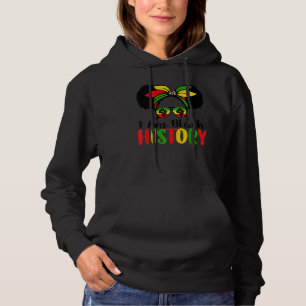 Ich bin Black History Girl Afro Liebe Afrikanische Hoodie