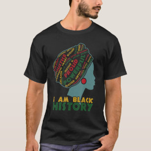 Ich bin Black History Monat stolz gesegnet mächtig T-Shirt