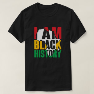 Ich bin Black History Shirt, Black History Monat T-Shirt