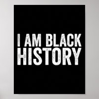 Ich bin Black History Shirt für Kinder Jungs schwa